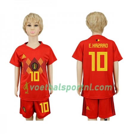 België Hazard 10 Kind Thuis Tenue WK voetbal 2018